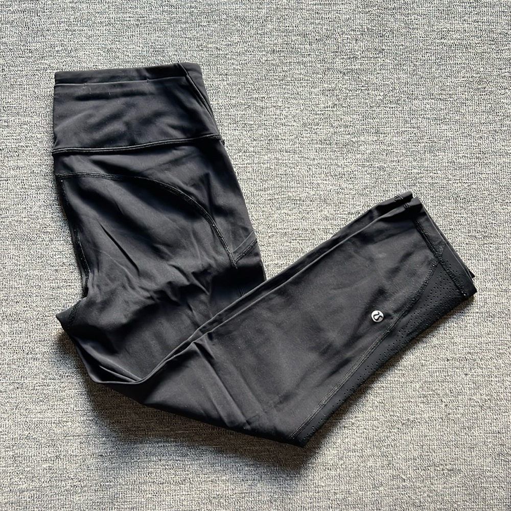 lululemon mid rise crop tights